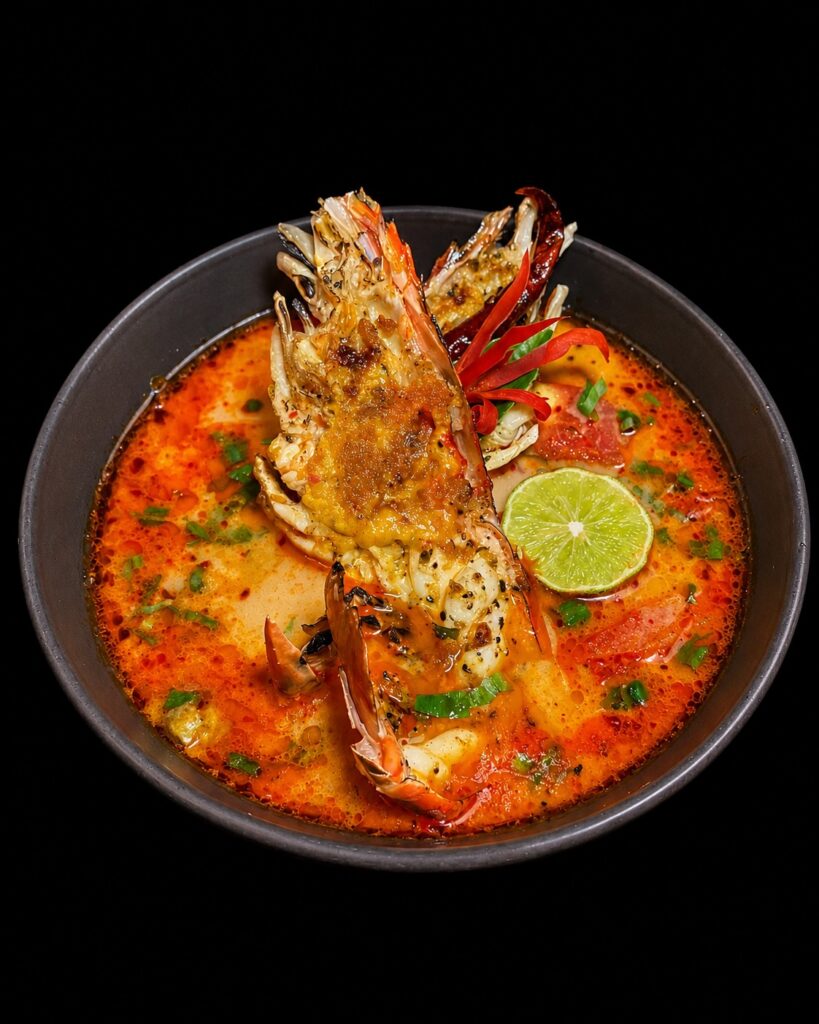 PJ Tavern Signature Tom Yum River Prawn Premium Thai Seafood Restaurant Pattaya